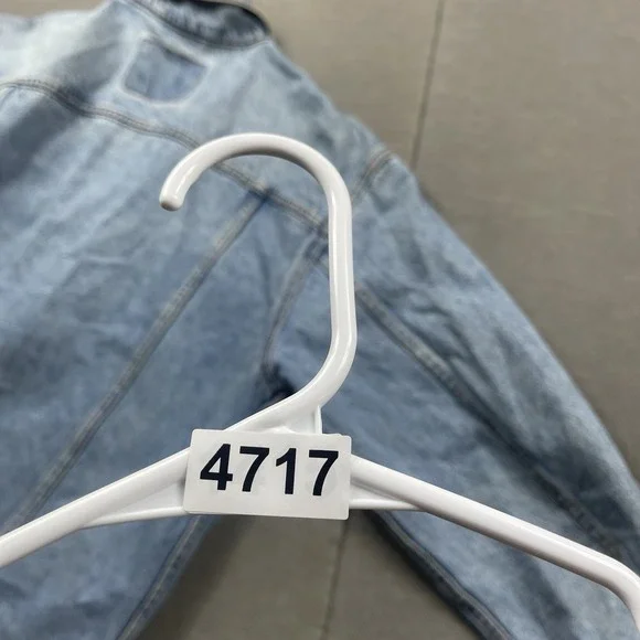 Levis Jacket Mens Medium* Denim Button Up Trucker Workwear Type 3 Blue Biker - Picture 11 of 11